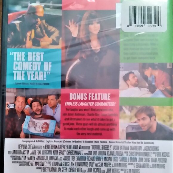 Brand New HORRIBLE BOSSES 2 DVD - Picture 2 of 2